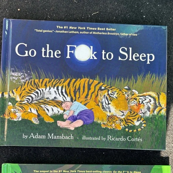 You Have to F**king Eat Book & Go the F**k to Sleep Book - Picture 2 of 3